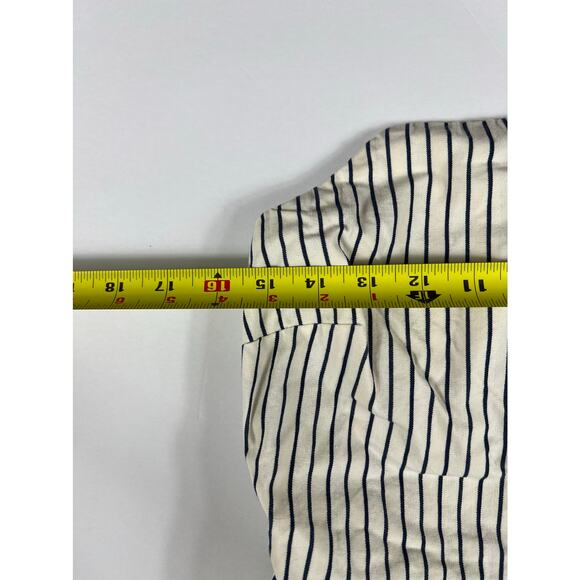 Who What Wear Button Up Striped Strapless Dress size Small - Picture 6 of 14